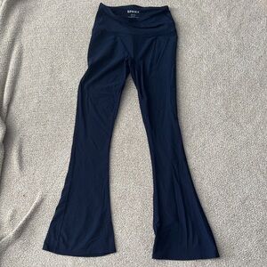 SPANX Navy Flared Leggings